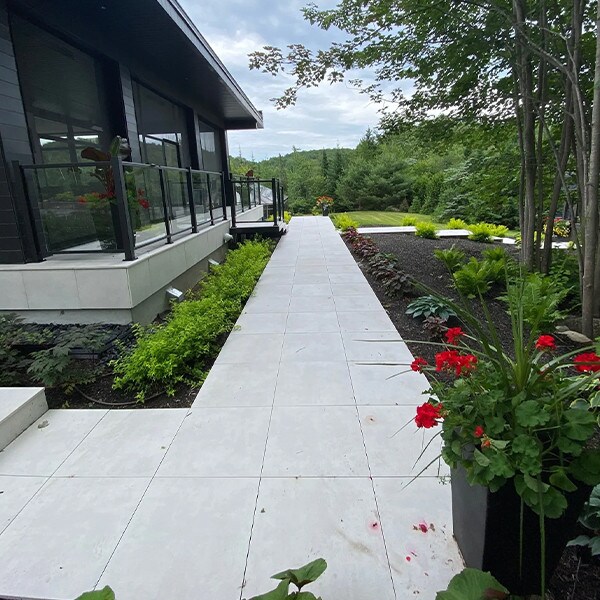 Porcea Aura White Porcelain Paver